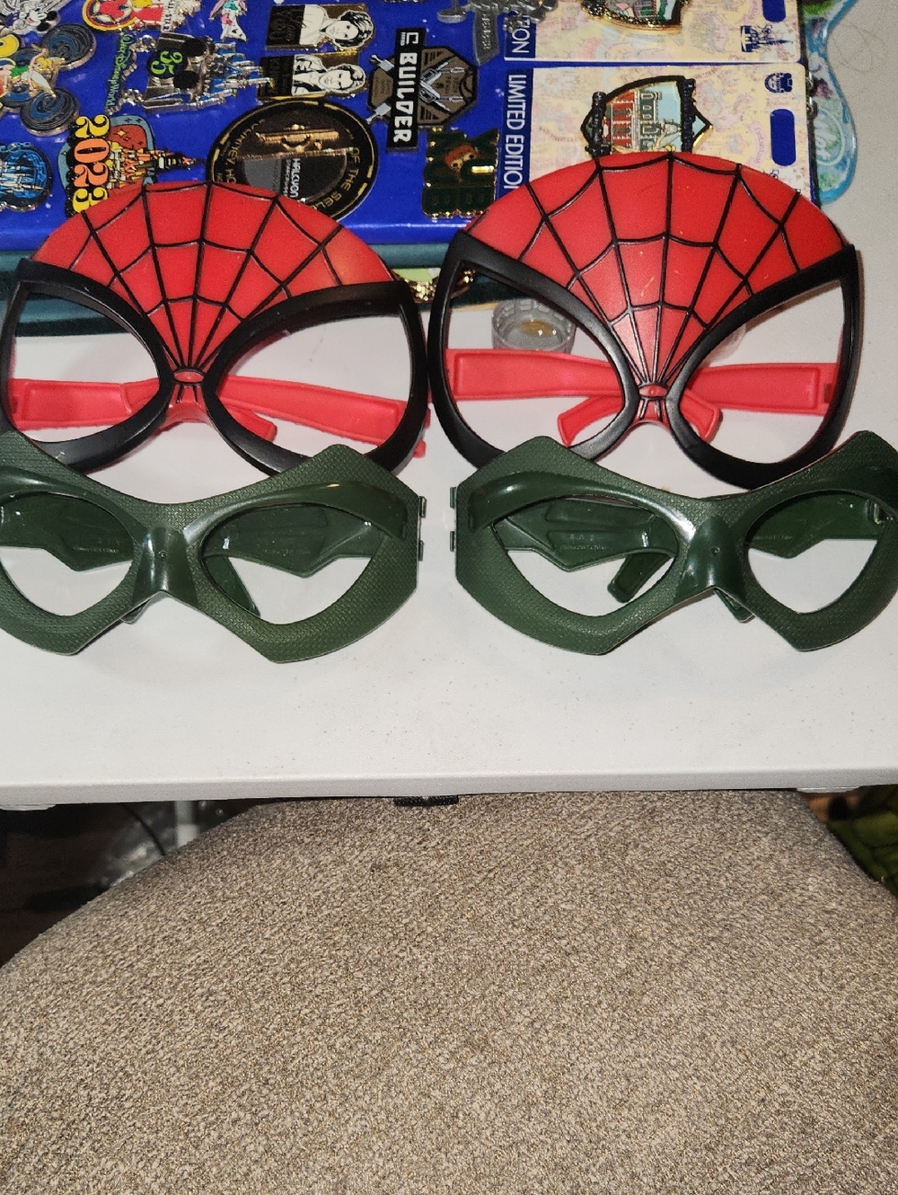 Justice League Spiderman And Green Arrow Glasses